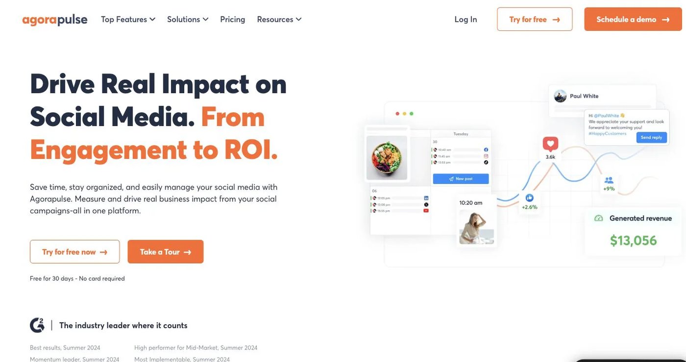 Agorapulse official website