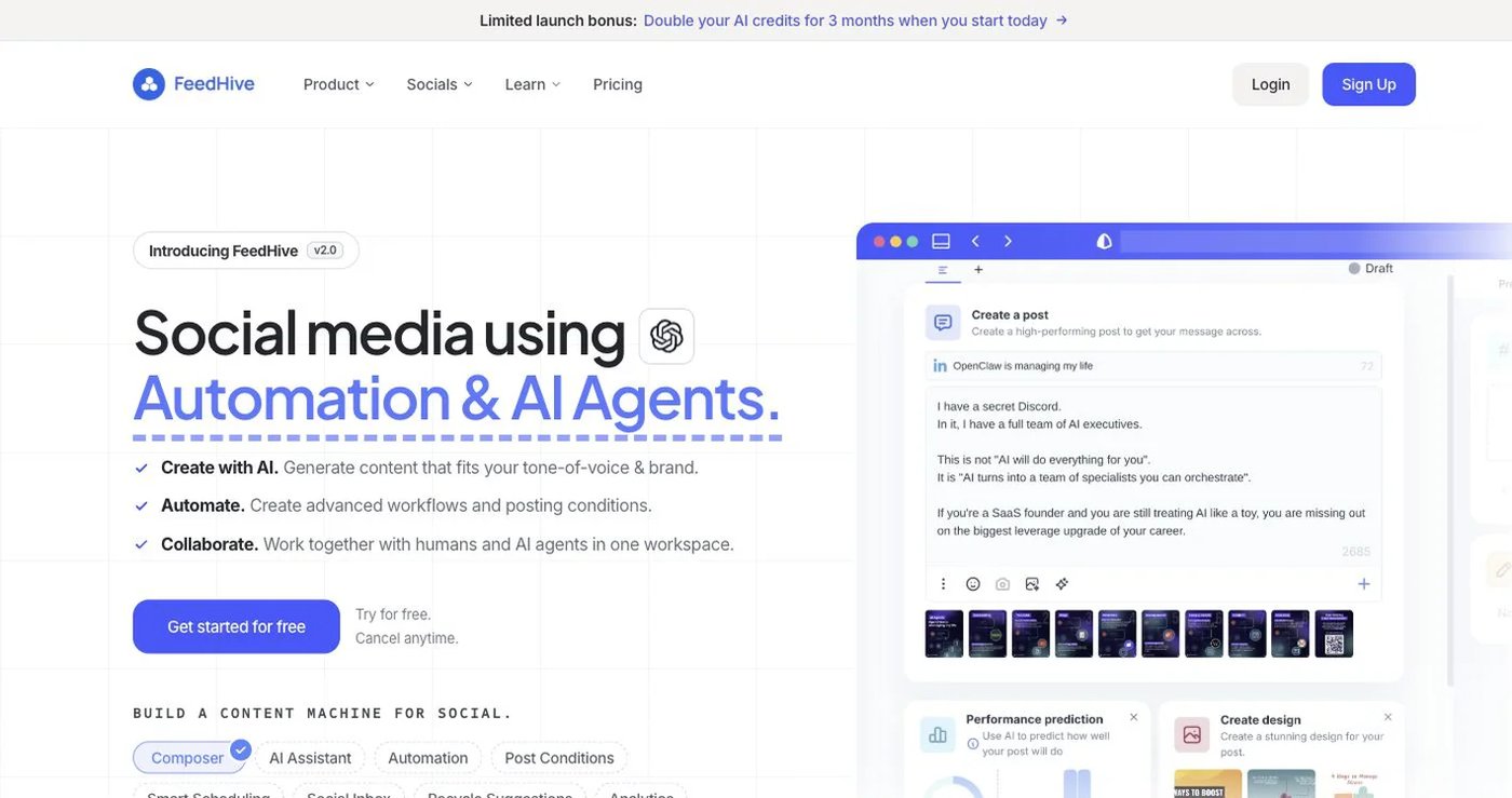 FeedHive official website